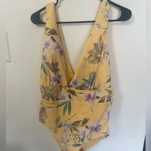 Coastal Waves Swimming Suit One Piece NWT Size 3X Swim Beach